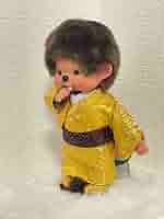 Amazon.co.jp: 着物 モンチッチ 男の子 金 モンチ monchhichi